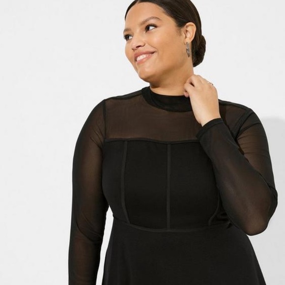 Torrid mesh top - Picture 2 of 6